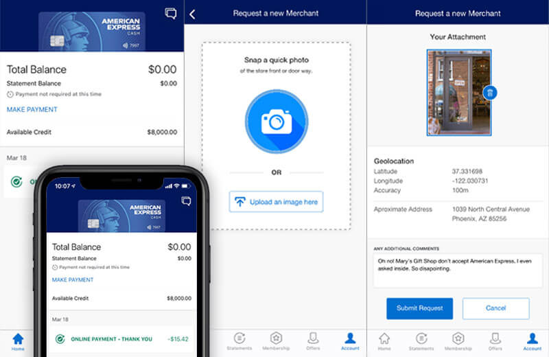 Request A Merchant Tool